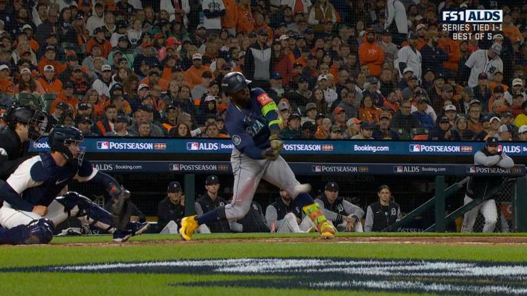 Randy Arozarena quiere trascender en la postemporada con los Marineros.