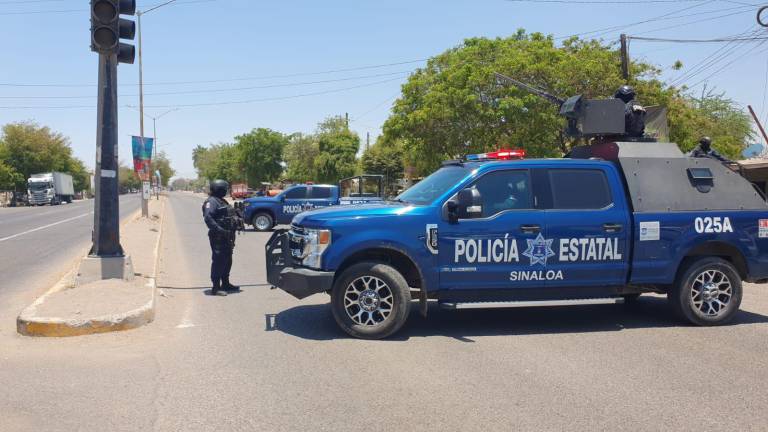 Agentes de los tres órdenes de gobierno acudieron a corroborar los hechos denunciados en la zona serrana de Sinaloa de Leyva