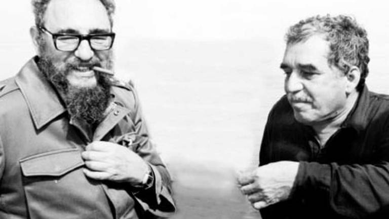 Fidel Castro y Gabriel García Márquez.