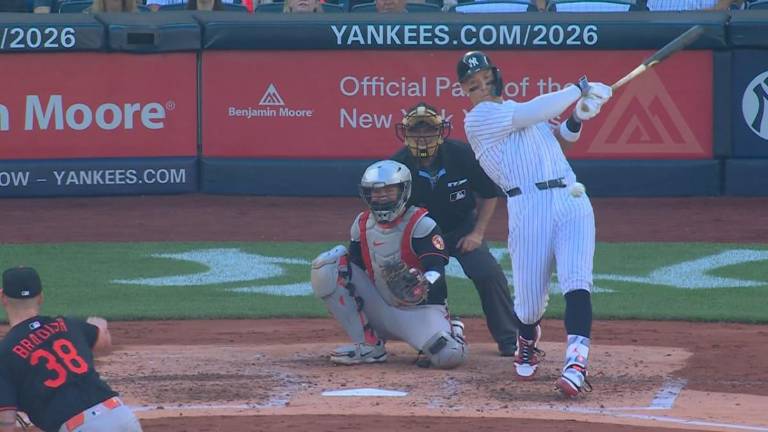 Aaron Judge logró otro hito en su carrera, al terminar como campeón de bateo en la Liga Americana.