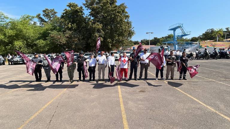 Autoridades ponen en marcha el operativo de seguridad para Semana Santa en Culiacán.