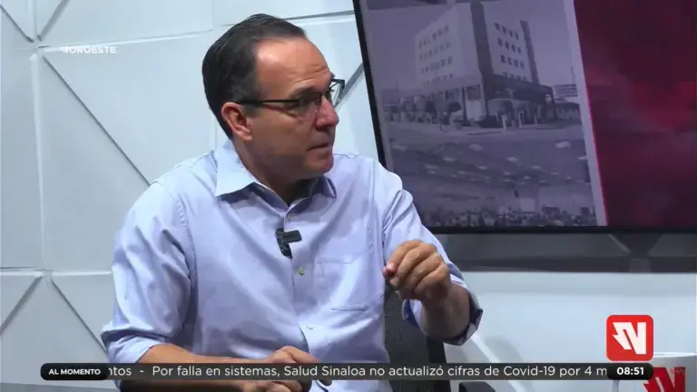 Miguel Calderón Quevedo titular del Consejo Estatal de Seguridad Pública.