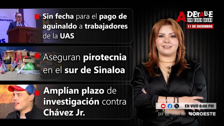 Ponte al día con las noticias que importan en Sinaloa.