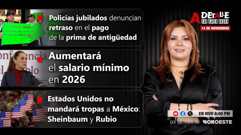 Ponte al día con las noticias que importan en Sinaloa.