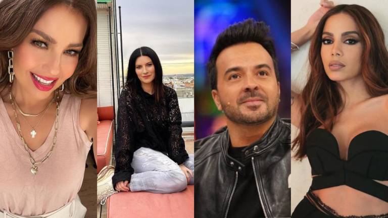 Thalía, Laura Pausini, Luis Fonsi y Anitta presentarán los Latin Grammy.