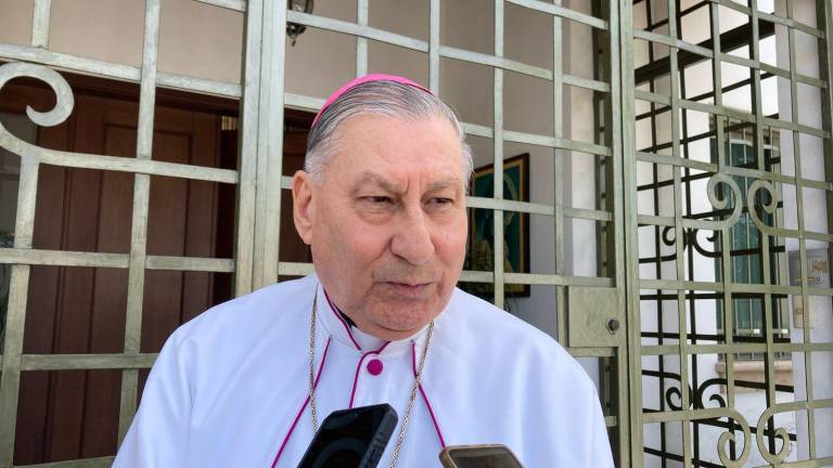 Monseñor Mario Espinosa Contreras, Obispo de la Diócesis de Mazatlán.
