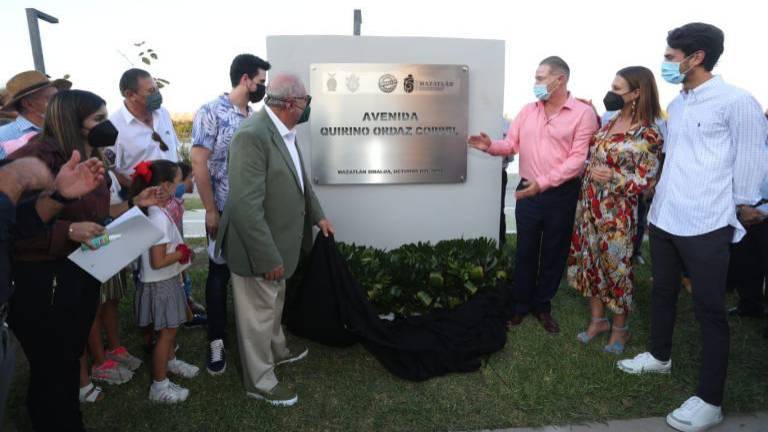 El pasado 22 de octubre de 2021, el entonces Gobernador de Sinaloa, Quirino Ordaz Coppel, acompañado de su familia y del Alcalde Luis Guillermo Benítez Torres, inauguraron el cambio de nombre de la avenida.