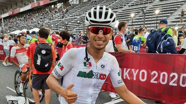 Ciclista mexicano Eder Frayre se ubica en el lugar 39 del ciclismo de ruta