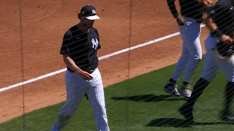 Gerrit Cole tuvo su primera aparición en la lomita tras recuperarse de una Tommy John.