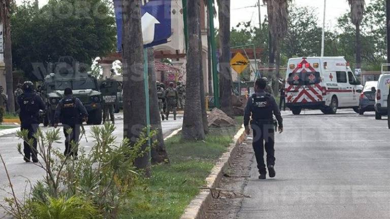 La tarde de este jueves se registró una persecución y tiroteo al norte de Culiacán.
