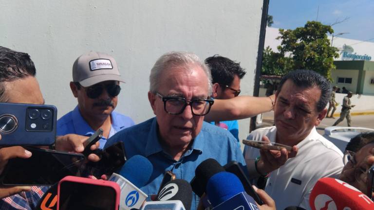 El Gobernador de Sinaloa Rubén Rocha Moya anuncia algunos acuerdos en la reunión del Gabinete de Seguridad.