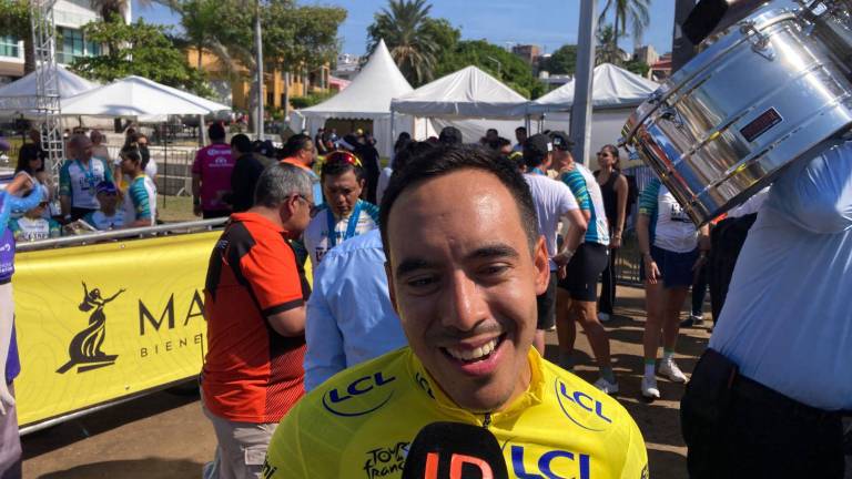 El pedalista reconoció que comenzó en el ciclismo durante la pandemia y lo asumió como un hobbie que hoy lo llevó a lo más alto del podio.