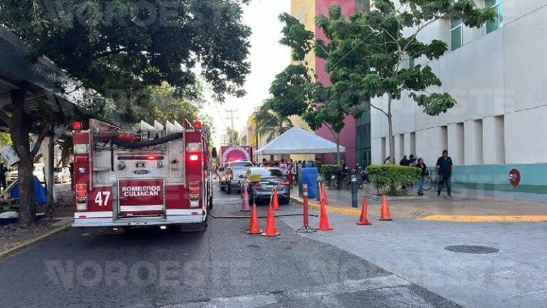 Personal de emergencias atendió un derrame químico en el área de hemodiálisis del hospital pediátrico.