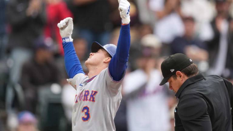 Carson Benge detonó jonrón para poner en ventaja a los Mets en la sexta entrada.