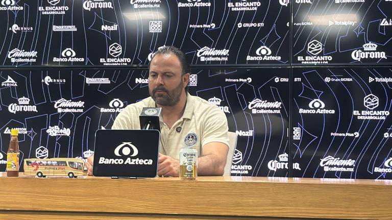 Alejandro Mercado lamenta no haber obtenido el triunfo ante Gallos Blancos.