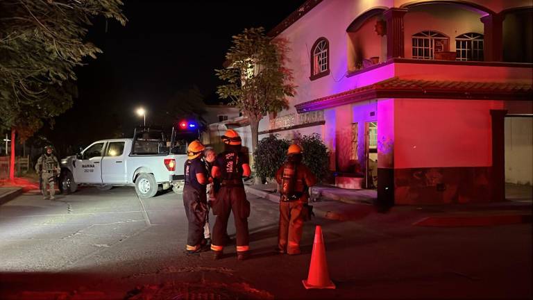 El siniestro se registró en un inmueble situado en la esquina de las calles Monte Sinaí y Monte Ararat.