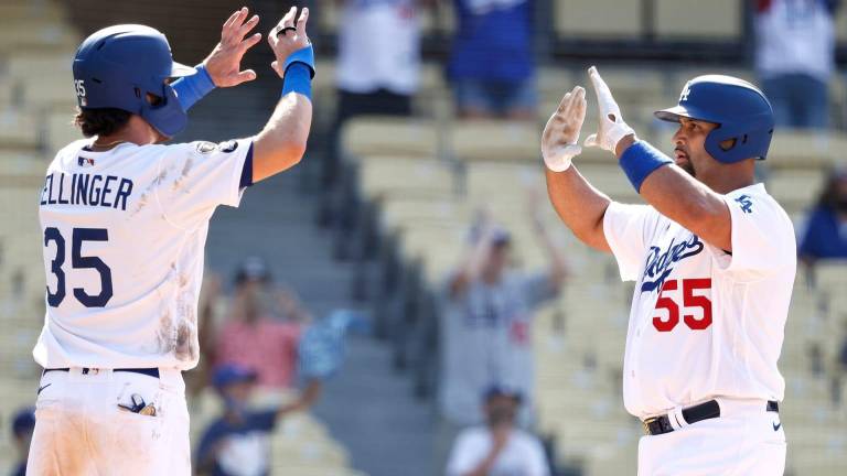 Cody Bellinger está de regreso con los Dodgers de Los Ángeles, tras estar lesionado.