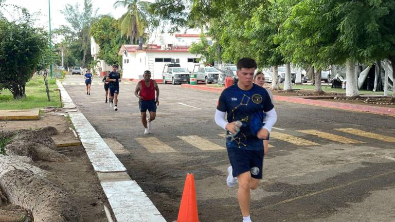 Un buen número de competidores formaron parte del biatlón deportivo.