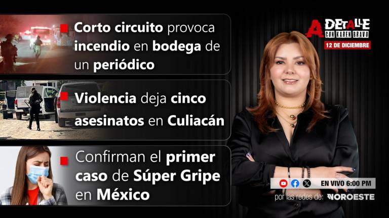 Ponte al día con los temas que son de interés en Sinaloa.