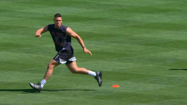 Aaron Judge acompañará al equipo en la gira contra los Angelinos y los Padres para comenzar a enfrentar pitcheos de alta velocidad y realizar prácticas previas a los partidos.