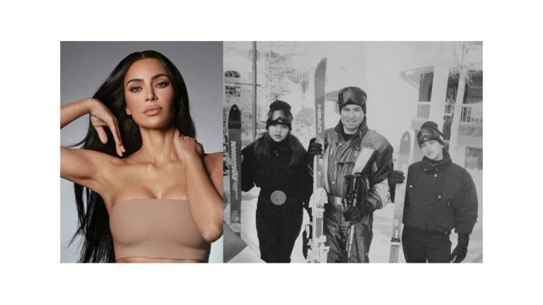 Kim Kardashian recuerda a su padre con emotiva foto.