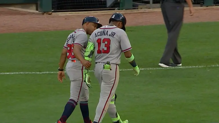 El venezolano Ronald Acuña Jr. no juega con los Bravos desde principios de junio