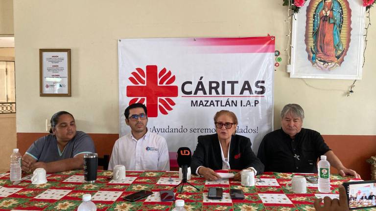 Cáritas Mazatlán anuncian la última campaña de oftalmología.