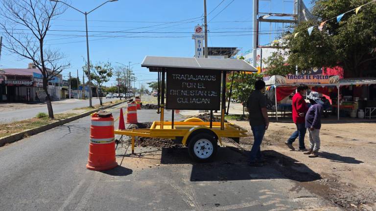 Las labores consisten en el reemplazo de 85 metros de tubería de 18 pulgadas sobre el bulevar Revolución.