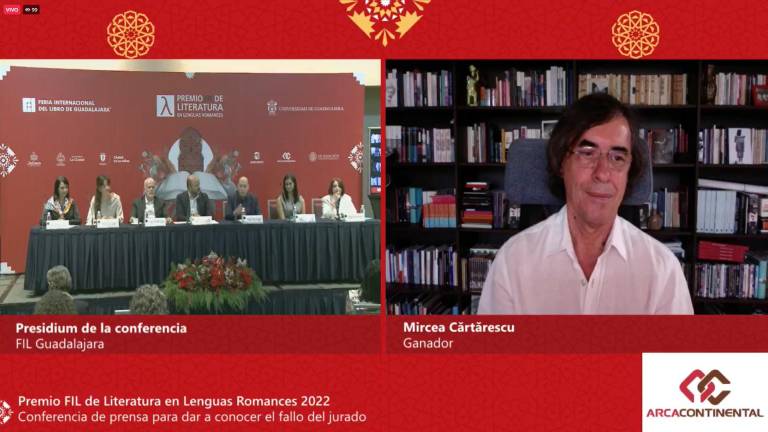 Gana el escritor rumano Mircea Cărtărescu el Premio FIL de Literatura 2022