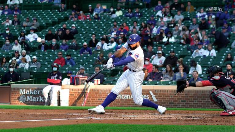 Jason Heyward se va al hule.