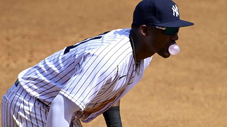 Miguel Andújar, jugador de Yanquis.