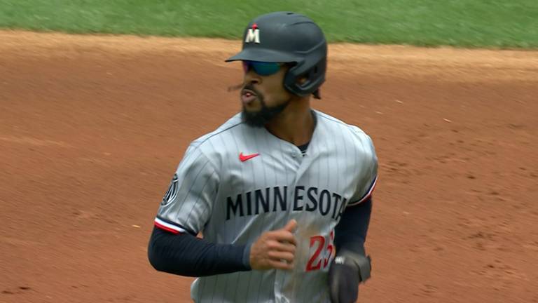 Byron Buxton no podrá estar en el Juego de Estrellas, tras lesionarse el pasado domingo.
