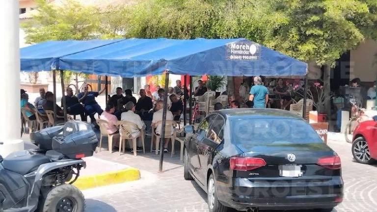 En la cabecera municipal de Concordia velan los cuerpos de los dos trabajadores mineros identificados tras ser localizados en una fosa clandestina.