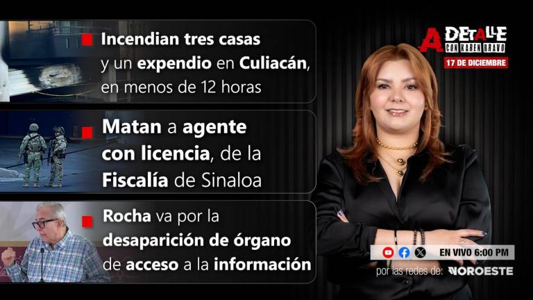 Ponte al día con las noticias que importan en Sinaloa.