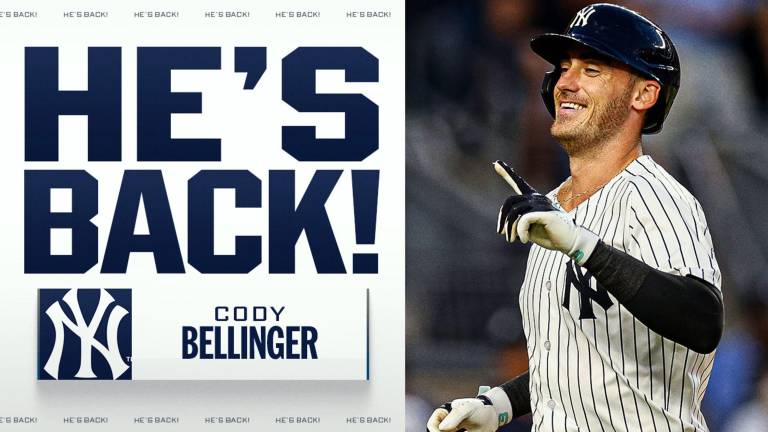 Cody Bellinger regresa a Yanquis.