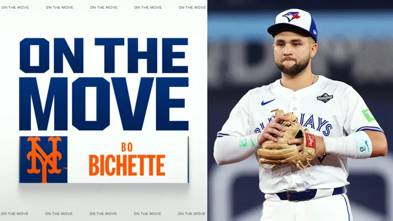 Bo Bichette ya estampó su firma con los Mets de Nueva York.