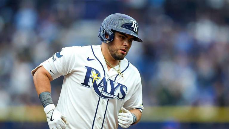 Jonathan Aranda regresó, junto a los Rays, al Tropicana Field con jonrón decisivo.