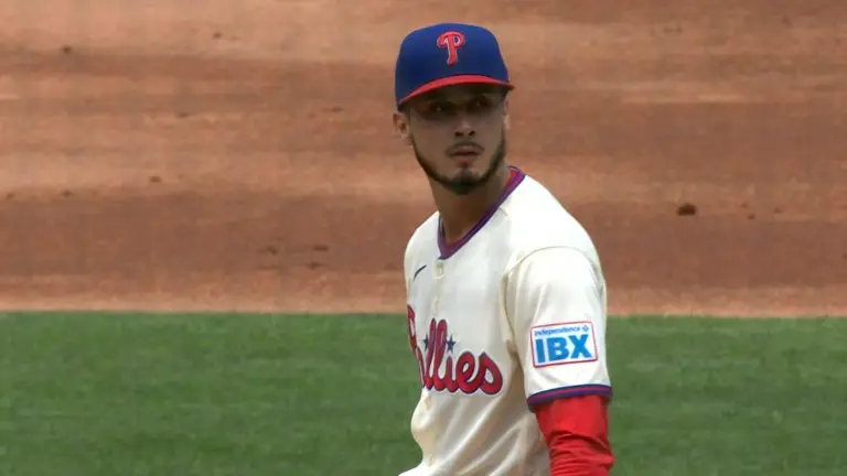 Alan Rangel abrió y perdió por los Filis ante los Mets.