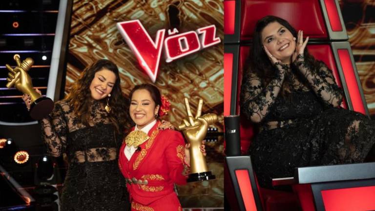 Yuridia celebra que ganó ‘La Voz’ con Fátima Elizondo.