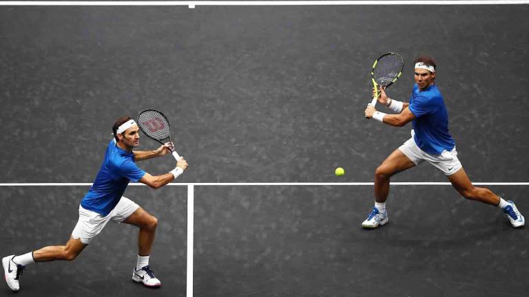 Roger Federer y Rafael Nadal formarán dupla por última vez en sus trayectorias.