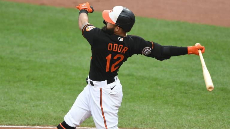 Rougned Odor jugó para los Orioles de Baltimore la pasada temporada 2023.
