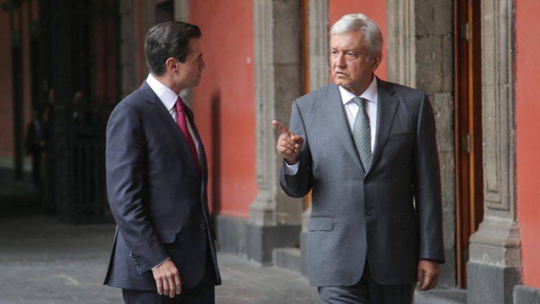 Enrique Peña Nieto y Andrés Manuel López Obrador.