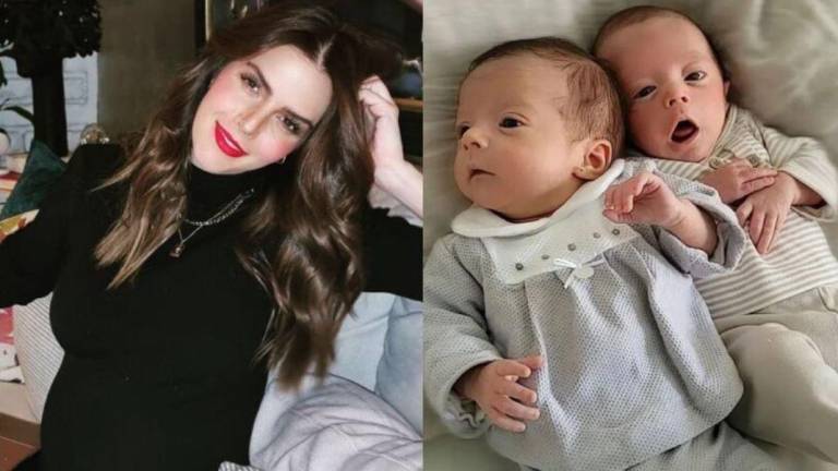 Claudia Álvarez publica el rostro de sus bebés en Instagram