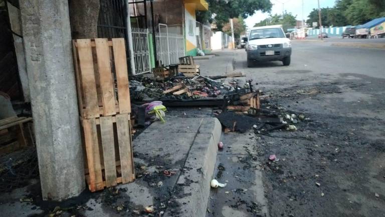 Se registra incendio en inmueble de la Colonia CNOP, en Culiacán