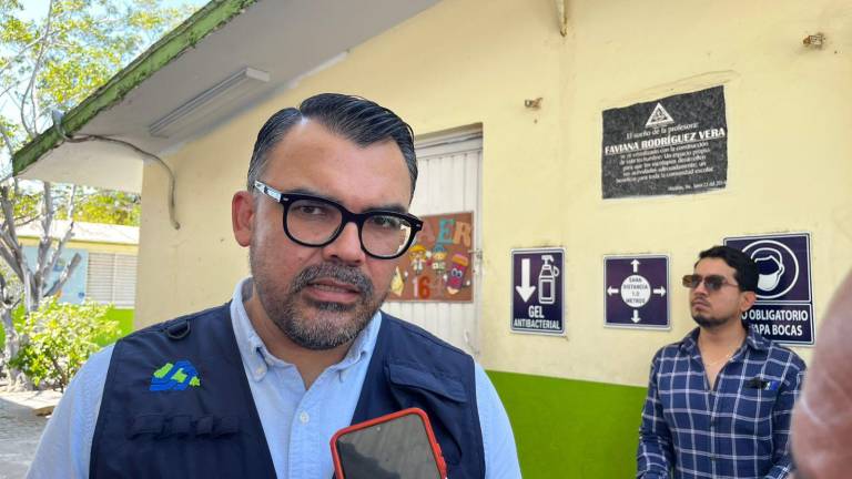 Cristopher Jonathan Cruz Magaña, jefe de la Jurisdicción Sanitaria 5 en Mazatlán.