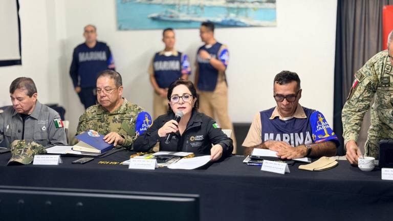 La Secretaría de Marina llama a la población a mantenerse informada por canales oficiales y seguir las indicaciones de Protección Civil.