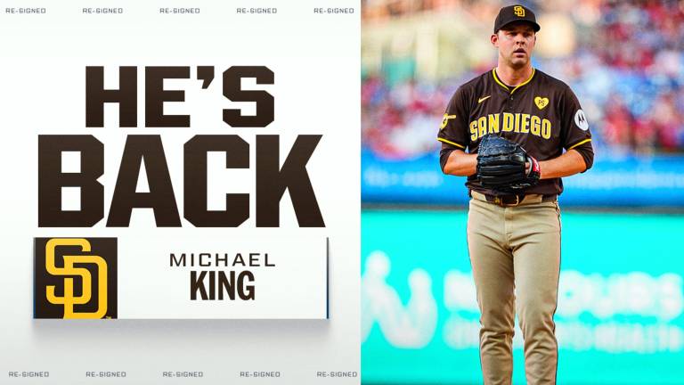 Padres aseguran a Michael King con contrato de tres años y 75 millones de dólares.
