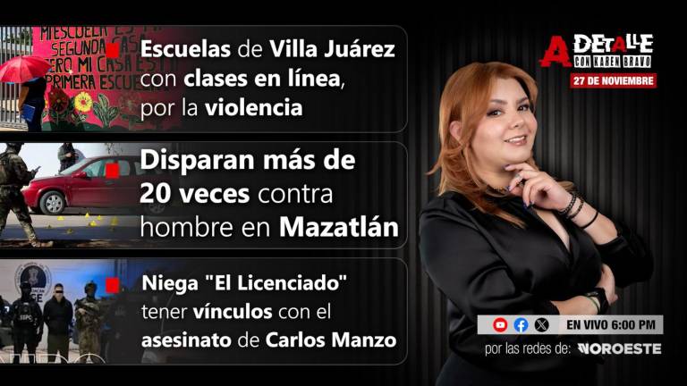 Ponte al día con las noticias que importan en Sinaloa.