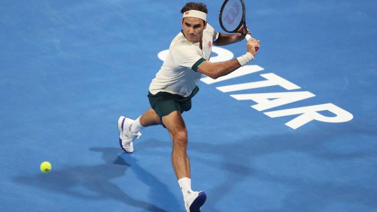El suizo tenista Roger Federer.