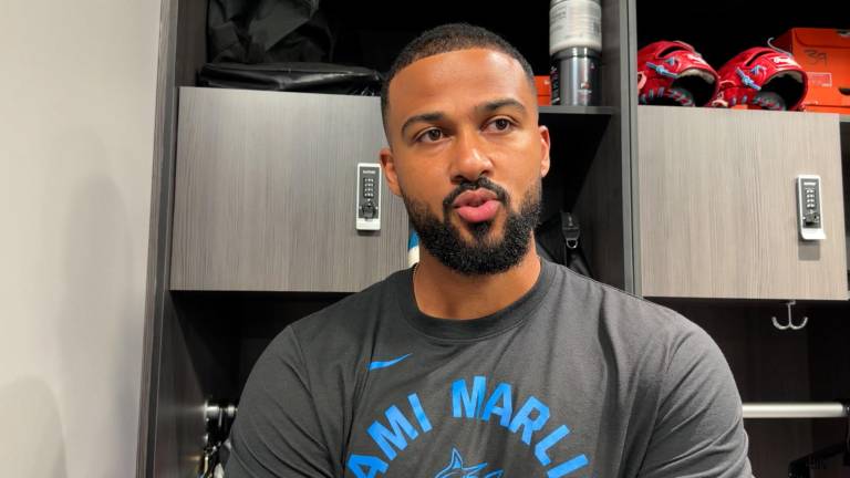 Sandy Alcántara es el ancla en el pitcheo de los Marlins.